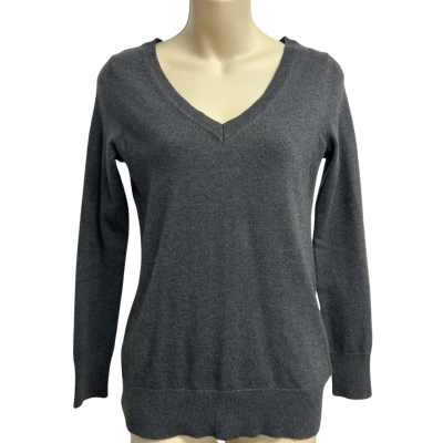 Gap Womens Size XS Grey Wool Blend Jumper  