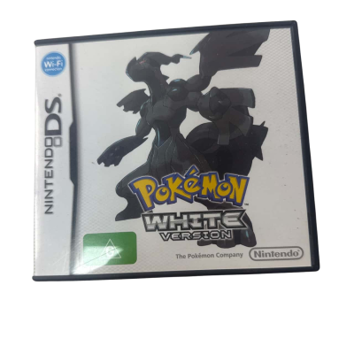 Nintendo DS Pokémon white version CASE ONLY NO GAME 