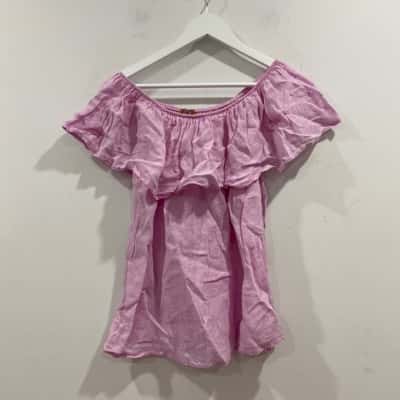 La Strada Womens  Size XL Pink  top 