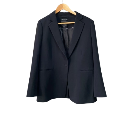 Country Road Womens  Size 14 Blazer Black  