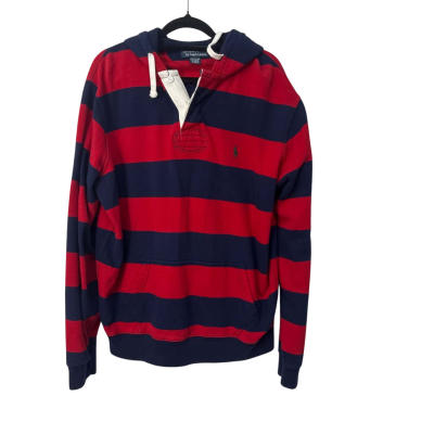 Polo Ralph Lauren Unisex  Size L Hoodie Navy Blue / Red 