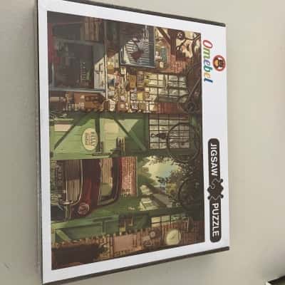 omebel brand 1000 piece jigsaw puzzle garage 