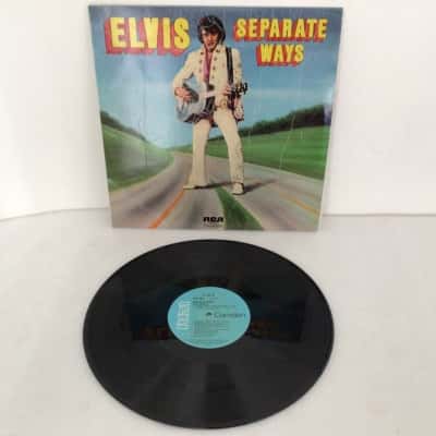 12” Vinyl Elvis Presley Our Separate Ways