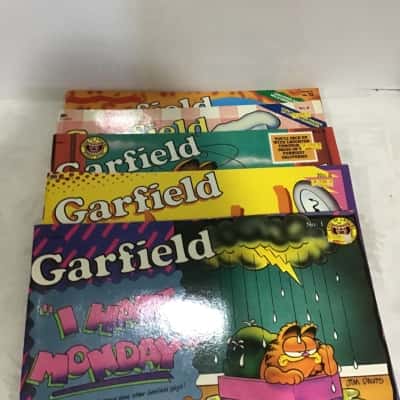 Vintage Garfield Comic Books by Jim Davis