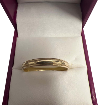  10ct gold band  large size Unisex Rings 