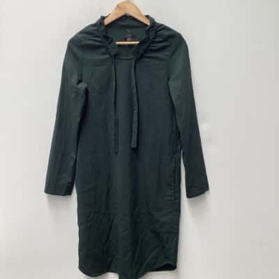 COS Long Sleeve Dress Green Size EUR 36