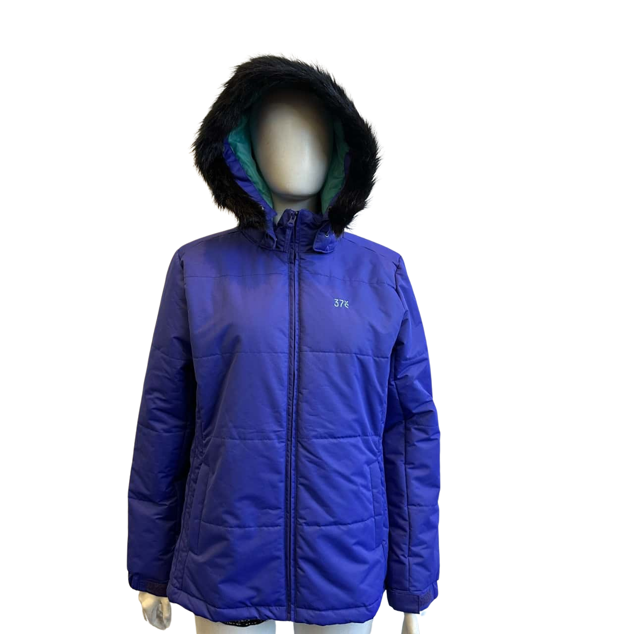 37 South Women's Size 12 Snow Jacket Blue (s)