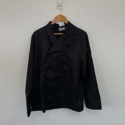 Prochef Clothing Black Chef Jacket Size M 