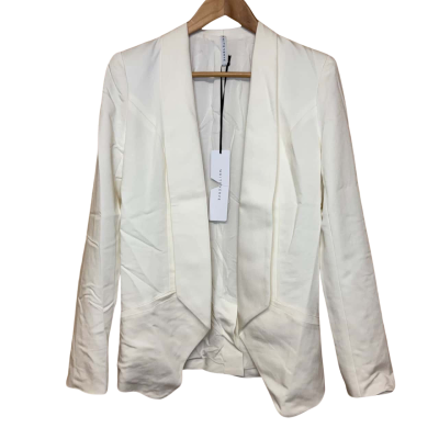  Brand New - White Verve Jacket - Size 8