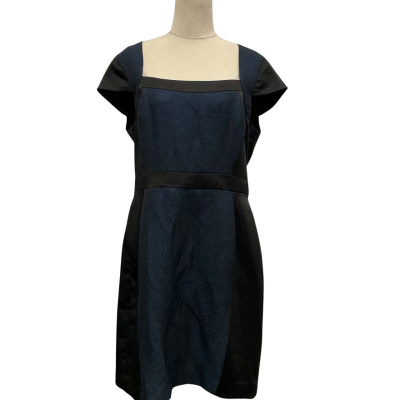 Andrew Marc Womens  Size 12 Mini Dress Black  / Blue 