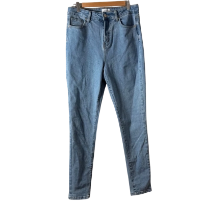 Stndrd Denim Womens  Size 12 Straight Leg Jeans Blue 