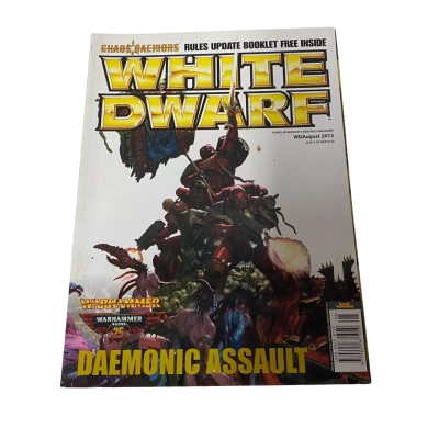 White Dwarf Daemonic Assault Magazine Issue August 2012
