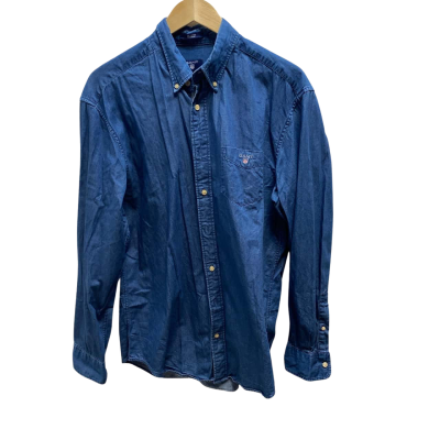  Gant Mens  Size XL Business Shirt Blue 