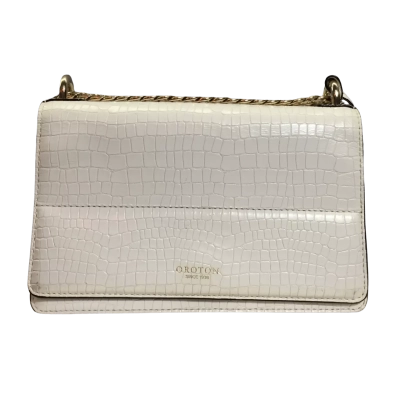 Oroton Womens Cross Body Bag White 