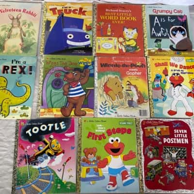 Golden Books for Children - set 11 pcs 