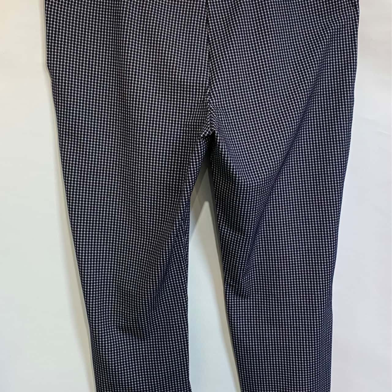 Gingham Check Pleats Pants main image 1