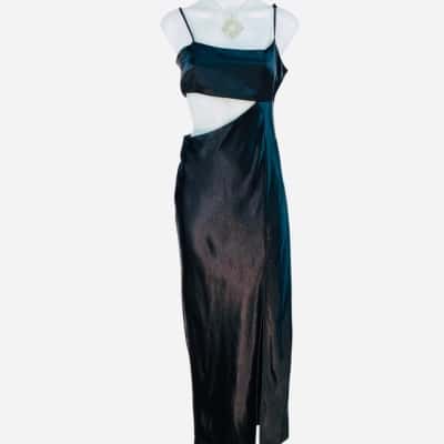 Supré - Black Miranda Cut Out Maxi Dress (Size 12)