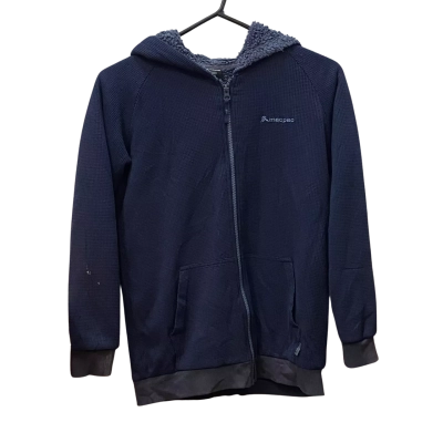 Macpac Size 12 Fleece Jacket Navy Blue 