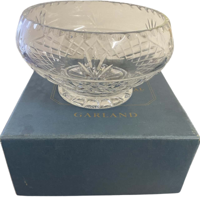 Bohemia Crystal Bowl - made in Czech Republic