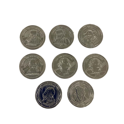Lot of 9x Star Wars Rogue One Limited Edition Medallions 