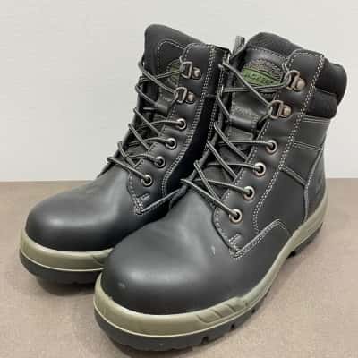 Jackeroo Mens Viking Lace Up Work Boots Size 7 Black  