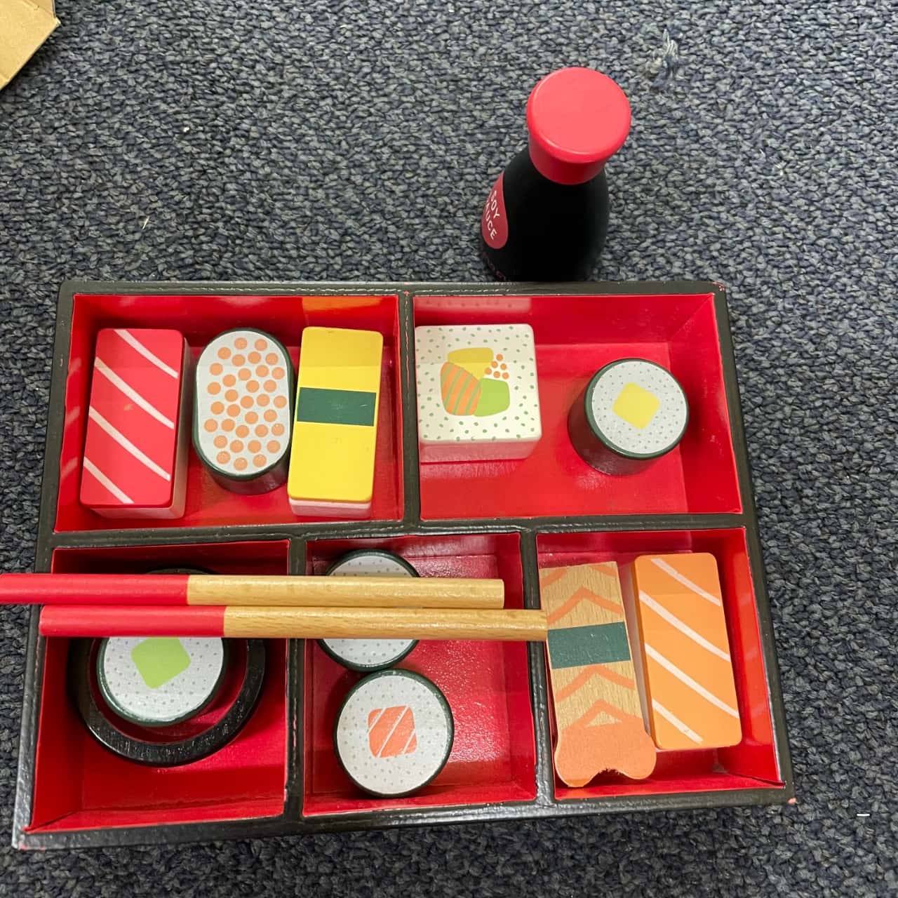 kmart wooden sushi set