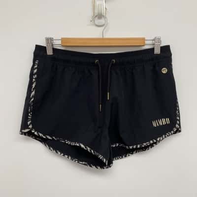 Mambo Black Active Shorts  Size 10 