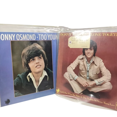 Donny Osmond TOO YOUNG & ALONE TOGETHER 