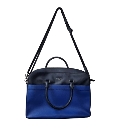 Michael Kors Unisex Cross Body Bag Black  / Blue 