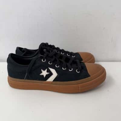 Converse Star Player 76 Low 'Black Gum' A08847C - Size UK 5.5 