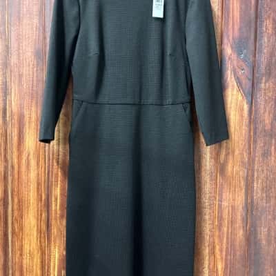 Jacqui-E   Size S charcoal dress new 