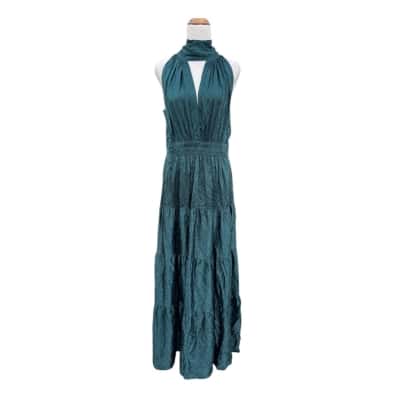 KITX Halter Neck Dress Size 10 Green 