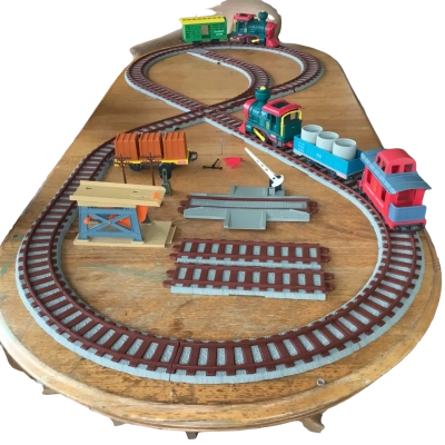 Play Skool Railway Train Set as pictured