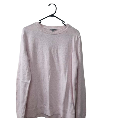 COS Men's Size S Crew Neck Jumper Pink  / White 