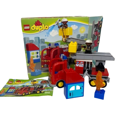 Boxed Lego Duplo 10592 fire engine set complete