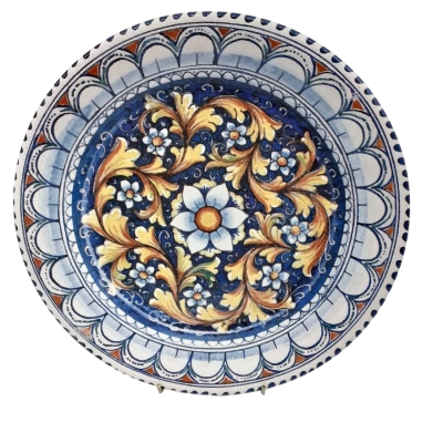 MAXWELL AND WILLIAMS   ITALIAN MAJOLICA STYLE  28CM PLATE