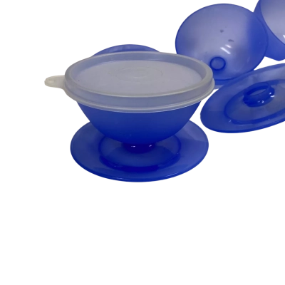 Vintage Tupperware Parfait Dessert Bowls set of 4