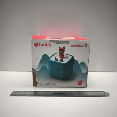Tonies Toniebox 2 Starter Set Kids Audio Player Tropical Teal Creative Tonie Boxed
