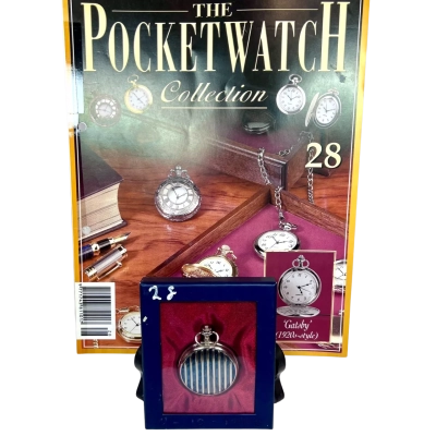 ‘Gatsby’ (1920s-style) #28 Hachette Pocket Watch