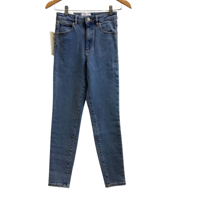 Brand New Abrand Womens  Size 7 / 25 High-Waisted Skinny Jeans Blue 