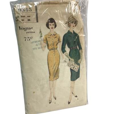 Vogue Dress Pattern 9845
