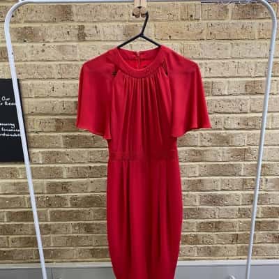 Forever New Womens Katrina flutter Sleeve dress Size 6 