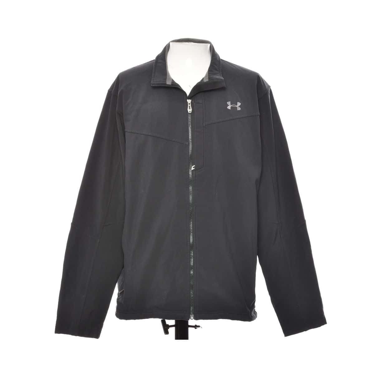 Under Armour Mens Size XXL Shoftshell Fleece Lined Jacket Black (s)