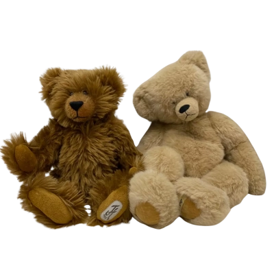 Handmade Plush Bears x2