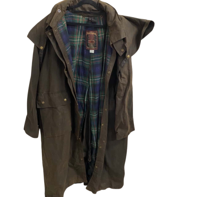 Thomas Cook Mens  Size XXL Oilskin Coat Brown 