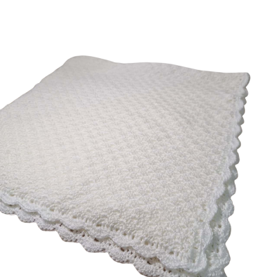 Hand Knitted Blanket 