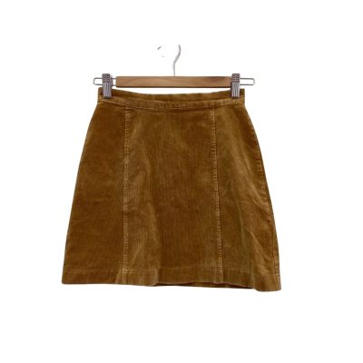 Princess Highway Womens  Size 6 Mini Skirt Brown Corduroy