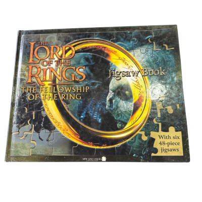 The lord of the rings the fellowship of the ring jigsaw book 