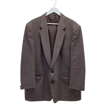 Vintage Lubiani Thornproof Pure New Wool Gentlemen’s Blazer SizeXL