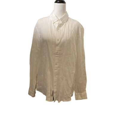 Sportscraft Mens  Size S Long Sleeve Shirt White NWT